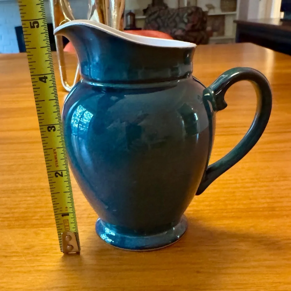 Denby Sea Green Small Pitcher or Creamer, Beautiful Condition - Picture 9 of 10